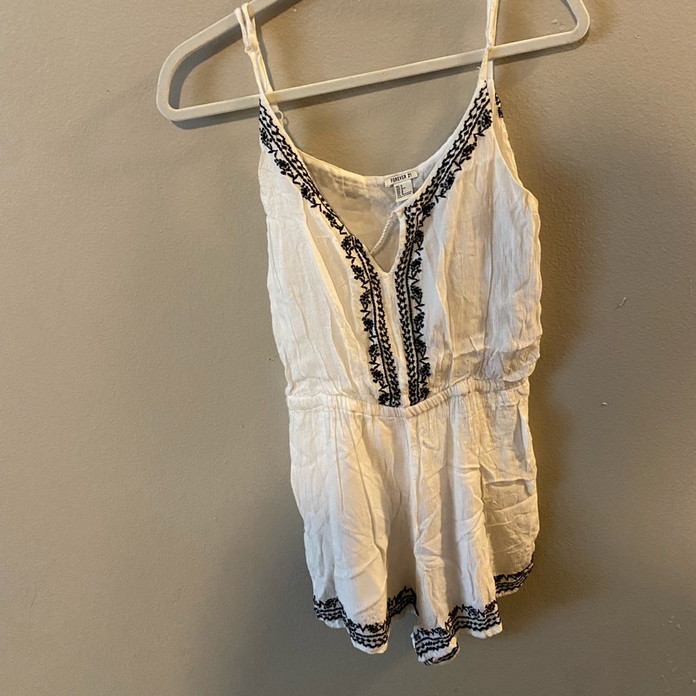 White romper